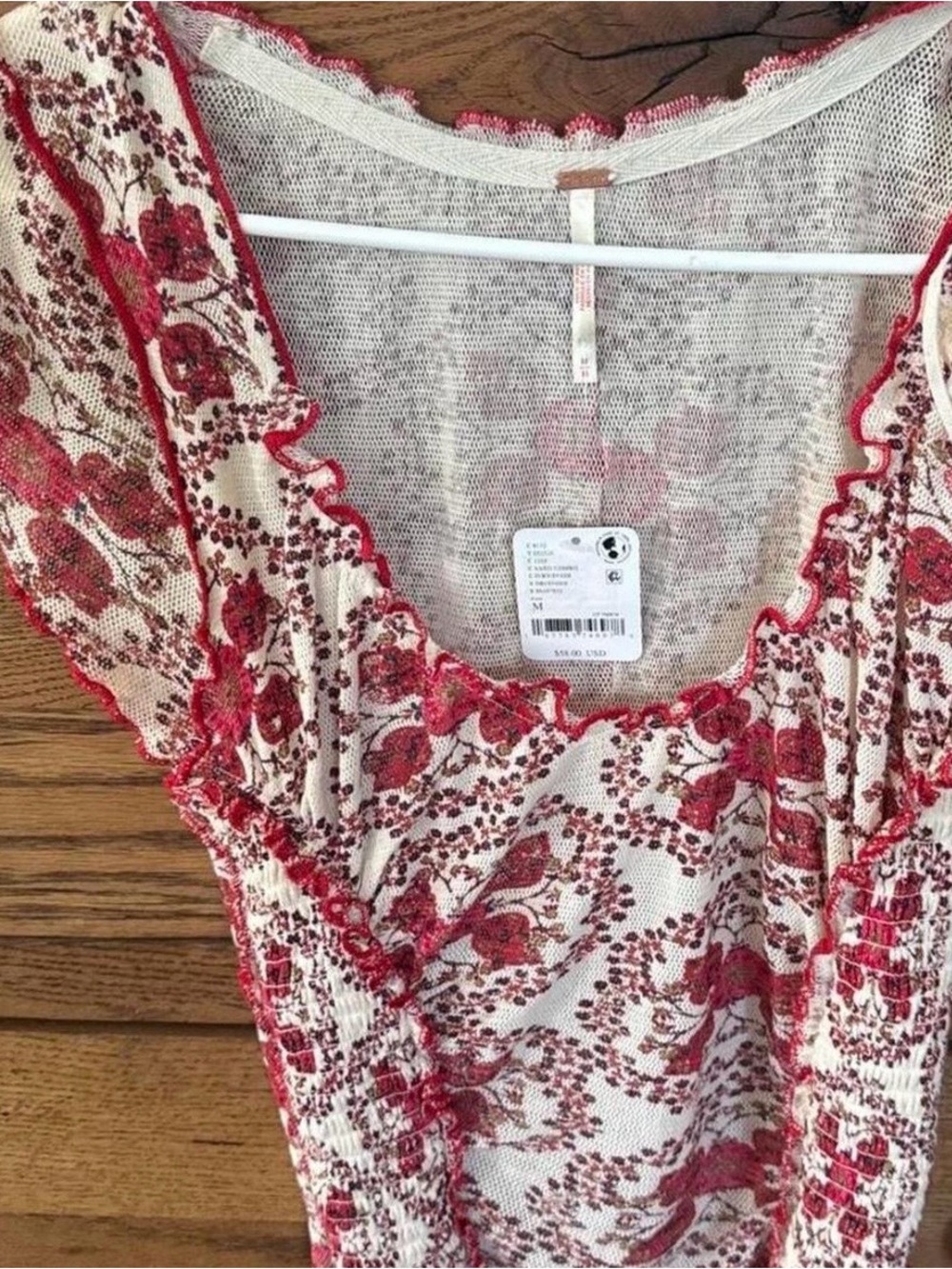 Free People Floral Top